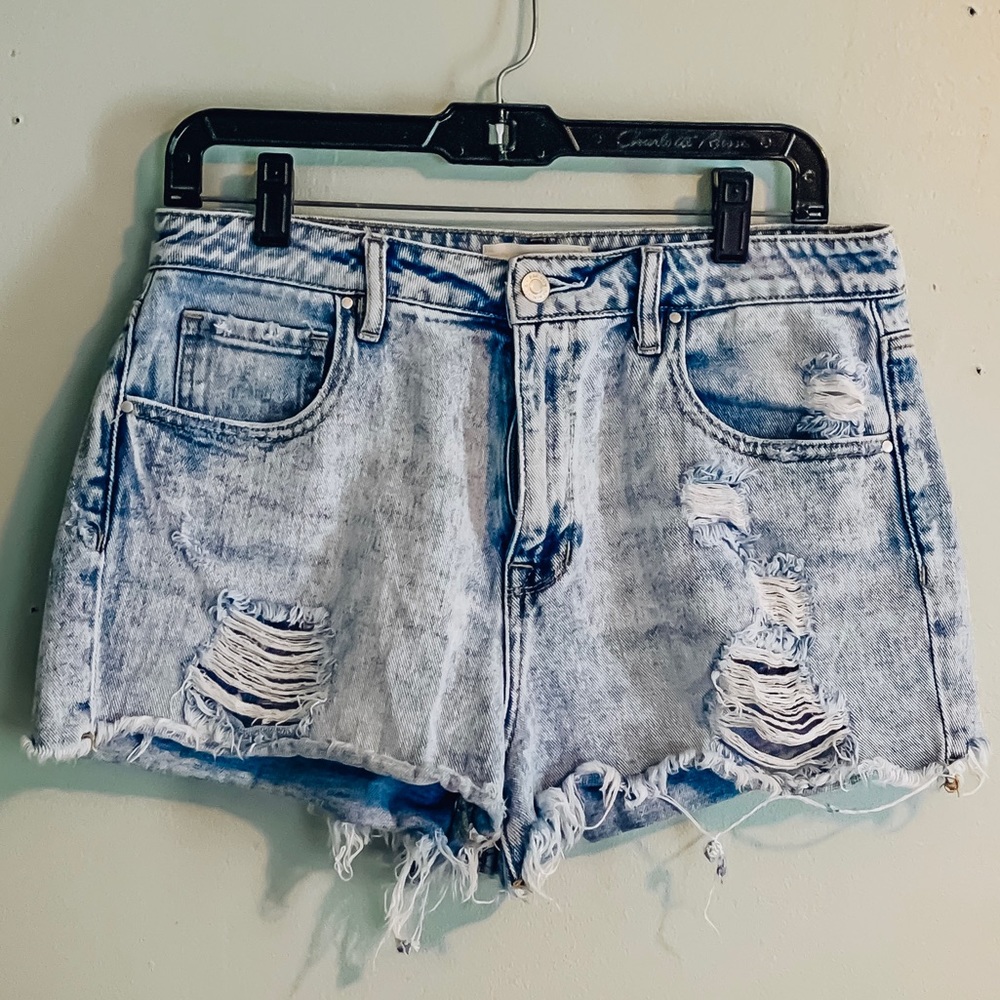 PacSun High Rise Denim Shorts